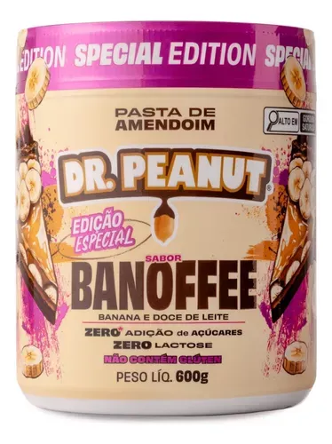 Pasta De Amendoim Gourmet 600g Chocolate Dr. Peanut